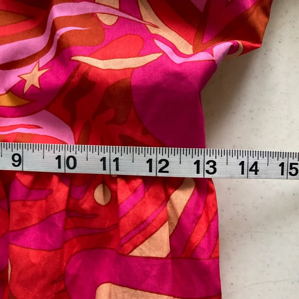 1. State Vibrant Pink & Orange Maxi Dress - Picture 9 of 11